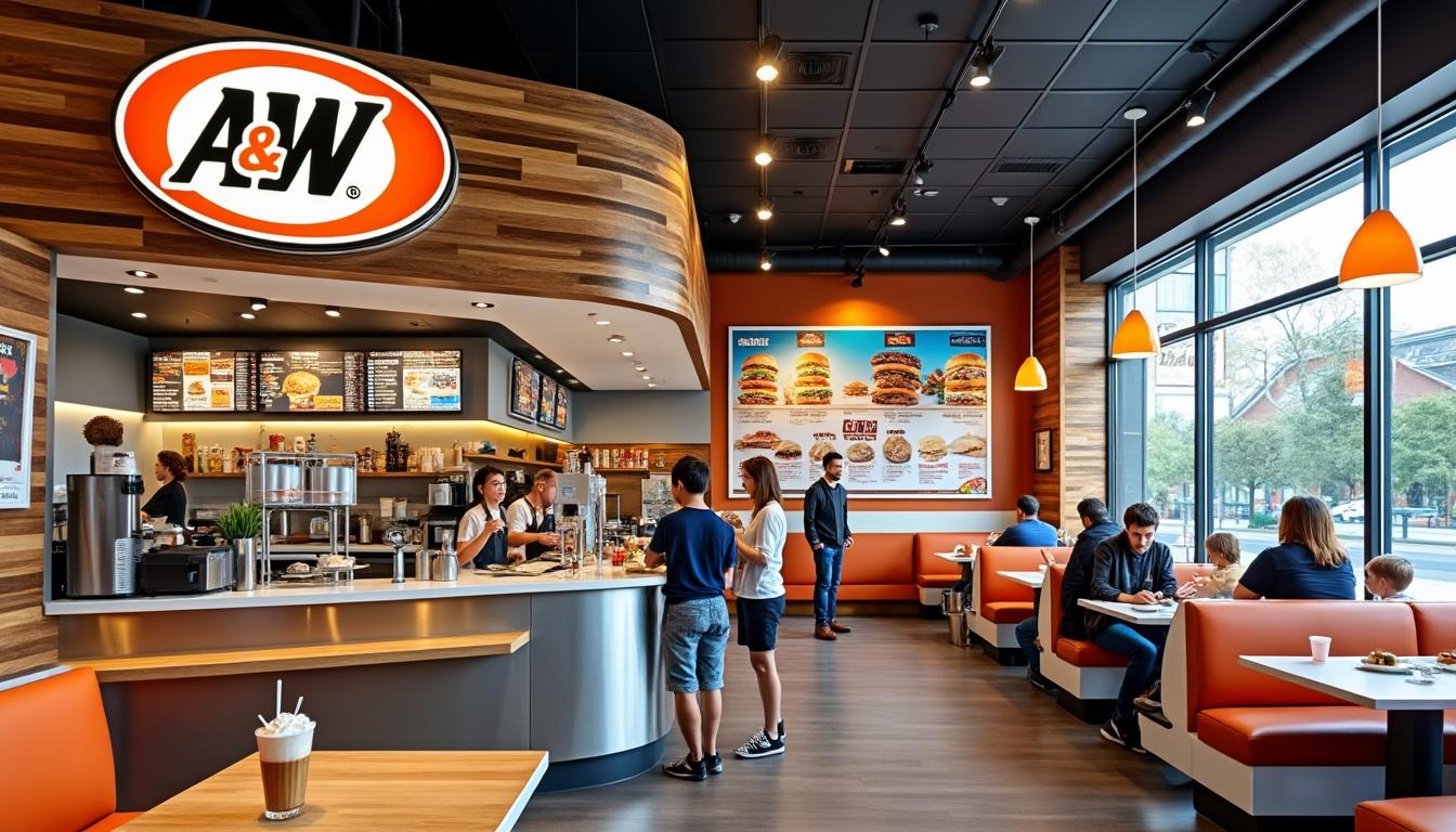 découvrez a&w canada, une chaîne de restauration rapide emblématique d'origine nord-américaine, offrant une variété de plats savoureux et des burgers faits maison dans une ambiance conviviale. profitez d'un goût authentique et de recettes traditionnelles, tout en savourant des options végétariennes et locales.