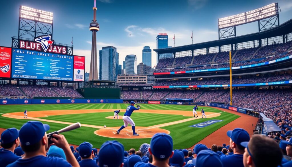 découvrez l’histoire des blue jays de toronto, leurs plus grandes stars et ne manquez aucun des prochains matchs de l’équipe canadienne de baseball !