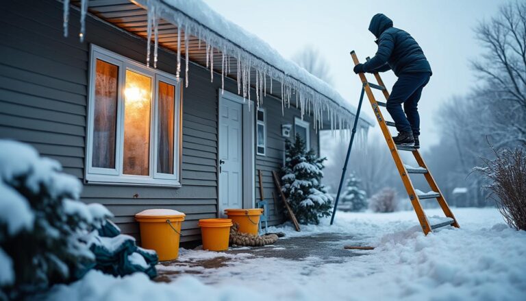 découvrez les actions rapides à entreprendre en cas de fuite de toiture en hiver au québec pour protéger votre maison des dégâts et éviter les complications dues au froid.