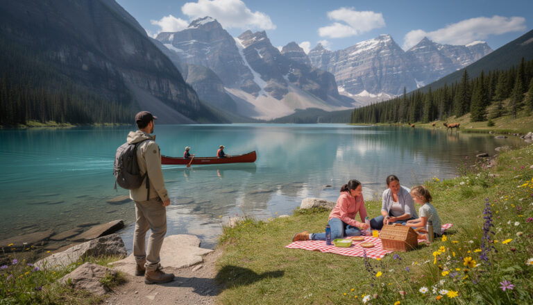 découvrez les meilleures activités et sites incontournables à visiter dans le parc national de banff. randonnées, paysages époustouflants, faune sauvage et aventures en pleine nature vous attendent à banff.