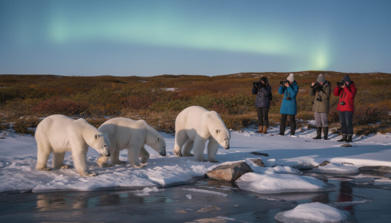 découvrez les activités incontournables à churchill, de l'observation des ours polaires aux aurores boréales, en passant par les balades en traîneau à chiens.