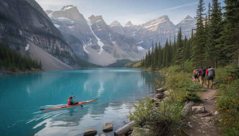 découvrez les activités incontournables à faire au lac moraine dans le parc national de banff : randonnées, observation de la faune, paysages à couper le souffle et conseils pratiques pour une visite réussie.