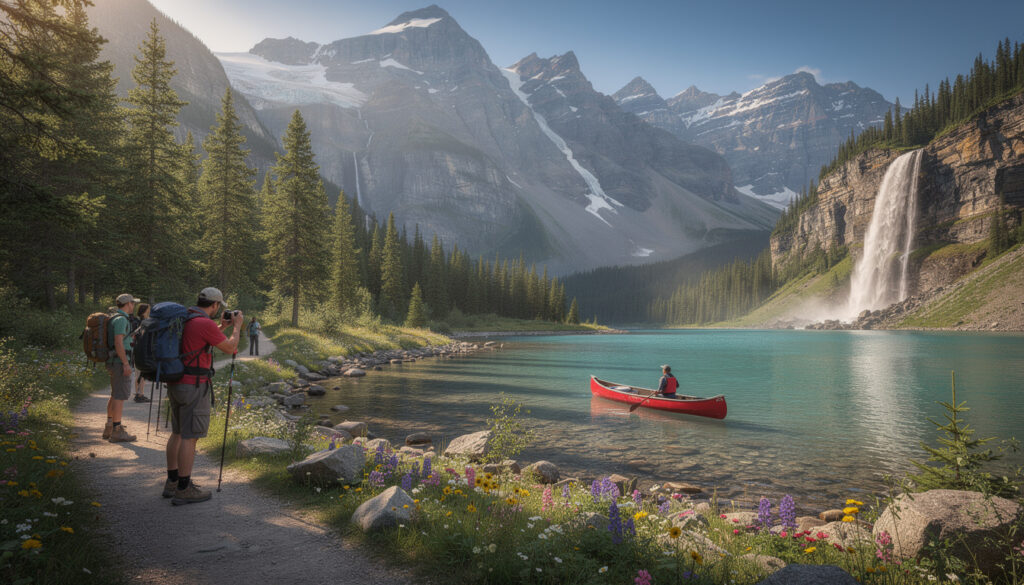 découvrez les activités incontournables à faire dans le parc national de yoho, situé près de field. randonnée, observation de la faune, cascades spectaculaires et paysages à couper le souffle vous attendent.