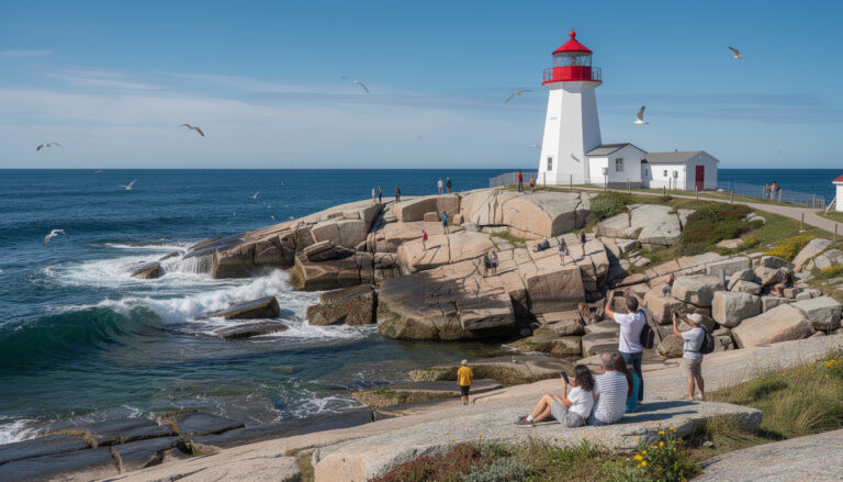 découvrez les incontournables de peggy’s cove près d'halifax : paysages côtiers, phare emblématique et activités pour une escapade mémorable au cœur de la nouvelle-écosse.
